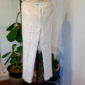 J.Mclaughlin straight leg silk pants